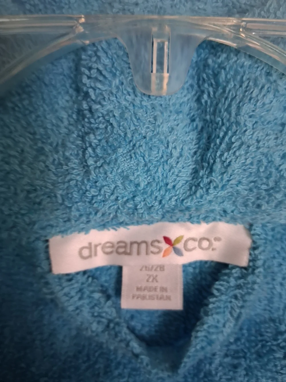 Turquoise Open-Front Long Cozy Robe/Cardigan - Picture 3 of 5